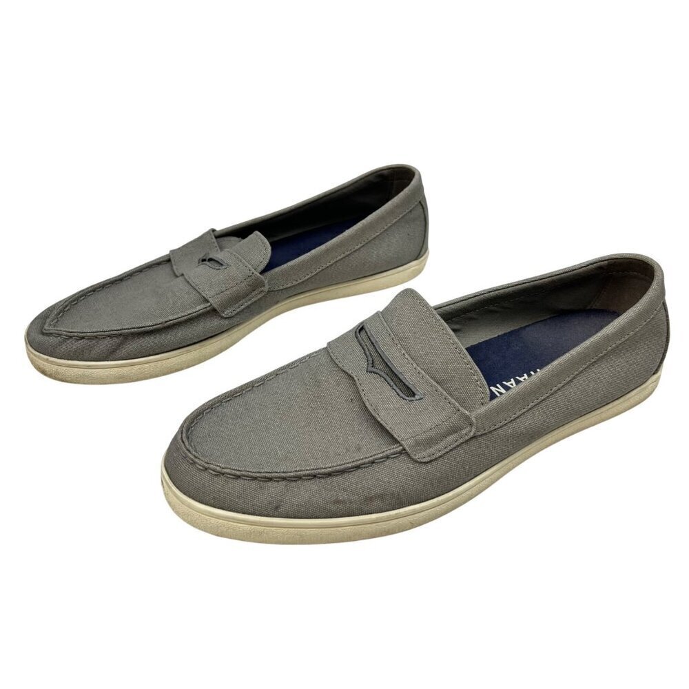 Cole Haan Men’s Canvas Loafers Gray Size 10.5M